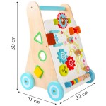 Antemergator din lemn Multifunctional cu mutiple zone de intreactivitate Antemergator din lemn Multifunctional cu mutiple zone de intreactivitate